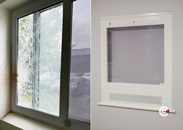 Anti-ligature window safety