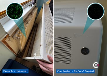 BioCote radiator guards