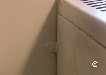 radiator guard fixings