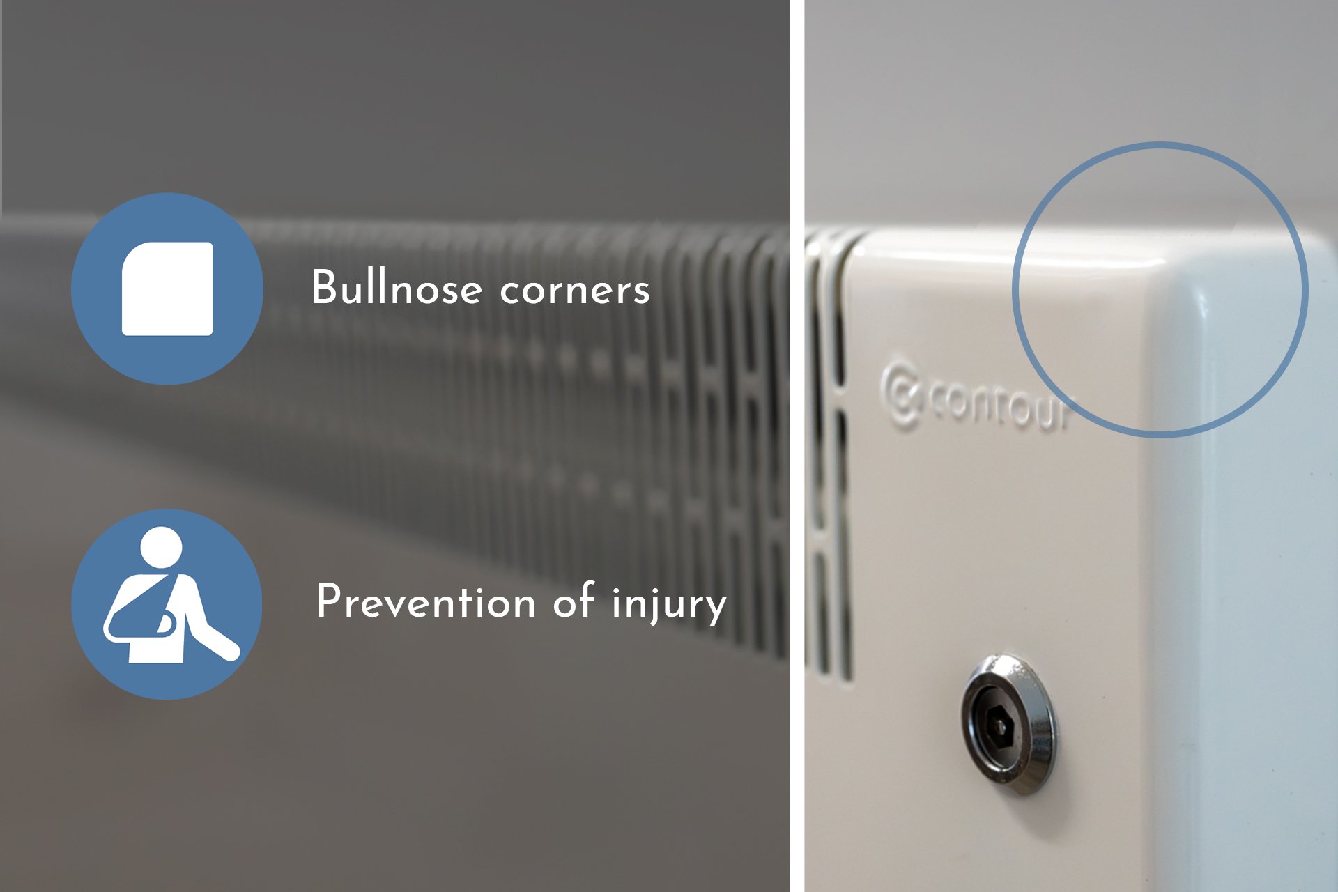 Bullnose Corner Graphic