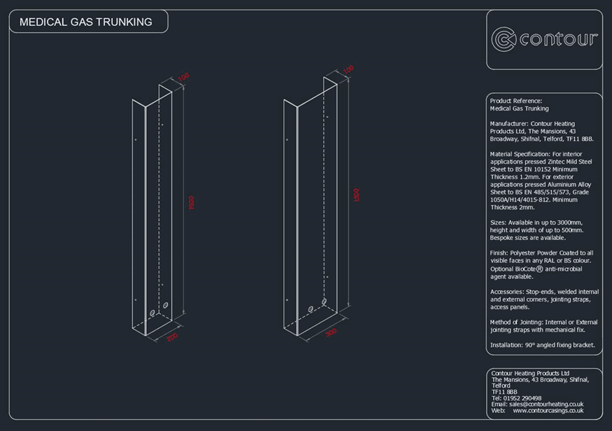 DWG medical trunking