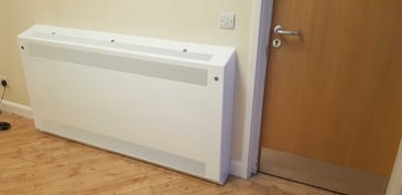 Anti ligature low surface radiator covers for Medium Security Mental Health Unit