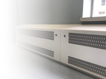 Deepclean radiators in a modular radiator cover design 