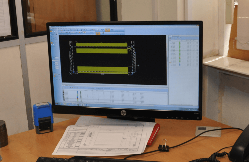 CAD Drawing LST Radiators | Contour Heating | Shifnal, West Midland