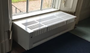 LST radiators for schools - bespoke options - Contour heating - radiator covers