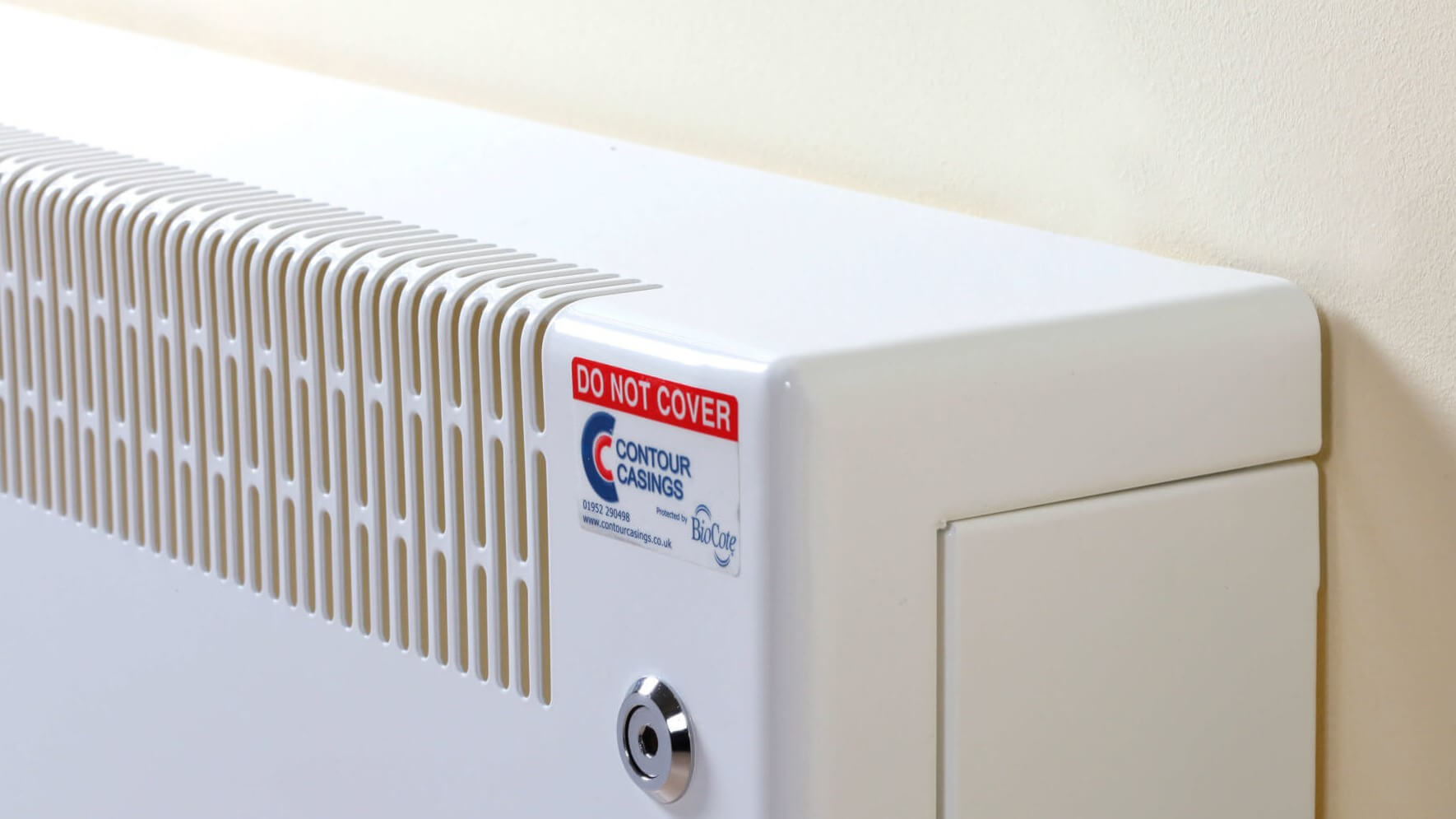 Safe Corners on Metal Radiator Covers Prevents Injuries From Trips and Falls