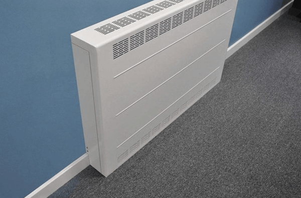 Metal radiator cover for commercial use