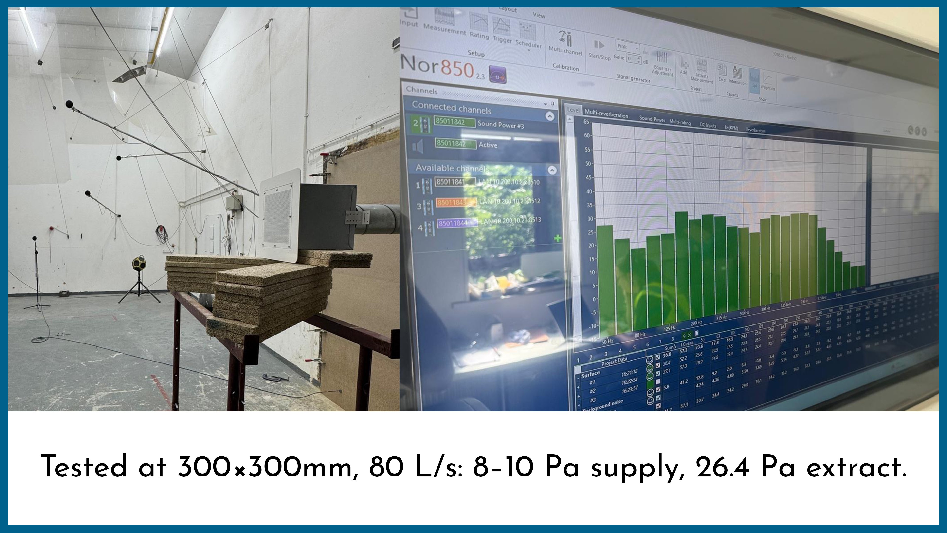 anti-ligature ventilation plenum BSRIA testing