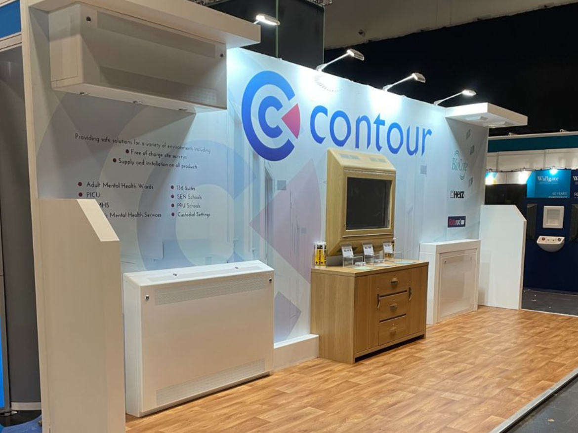 contour heating stand at the design in mental health conference 2022