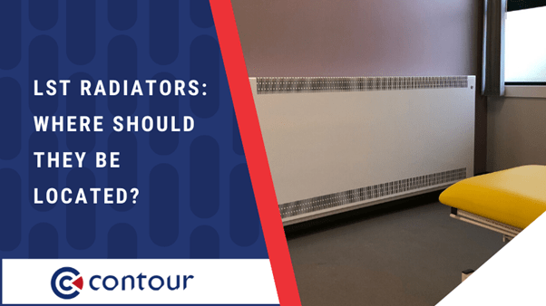 Where should LST radiators be located 