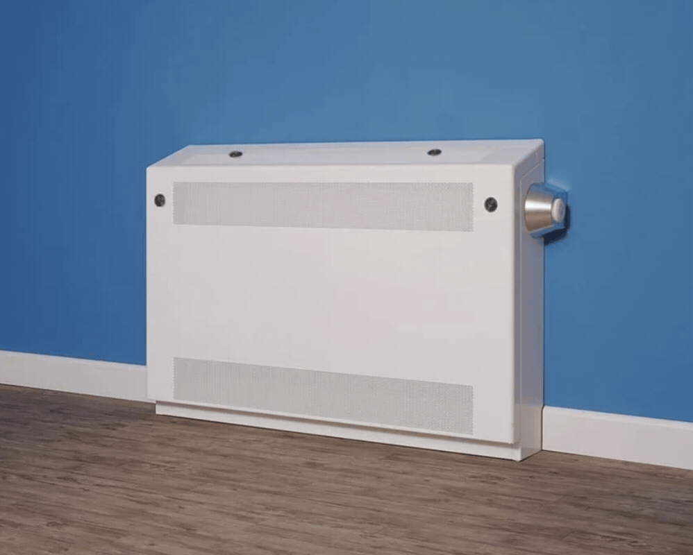radiator cover deepclean extra sloped top floor mounted