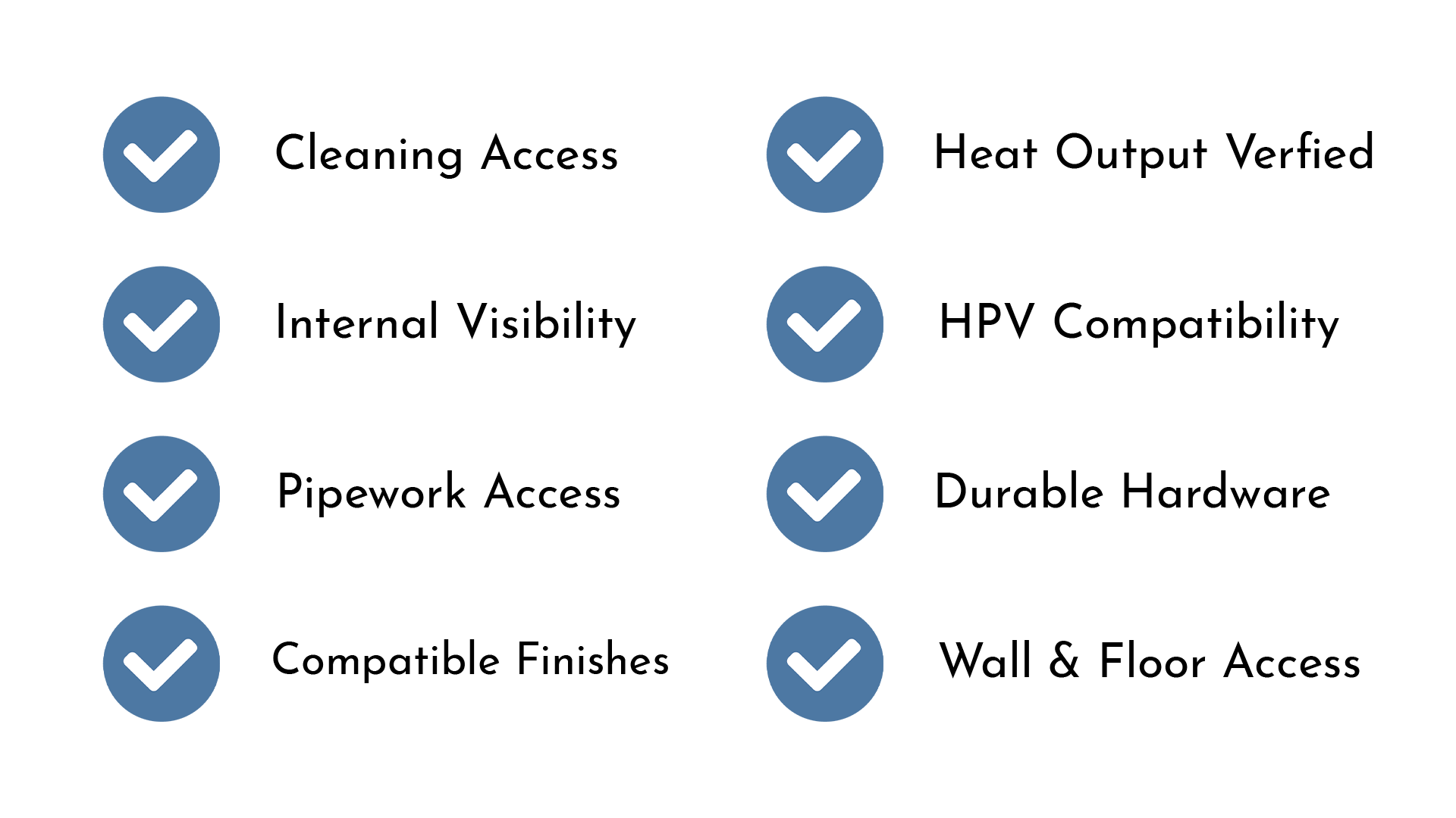 specification checklist