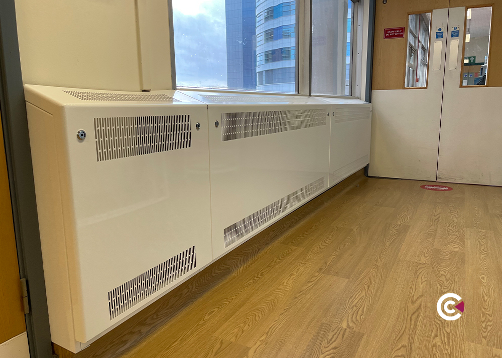 LST radiator guard for secure environments