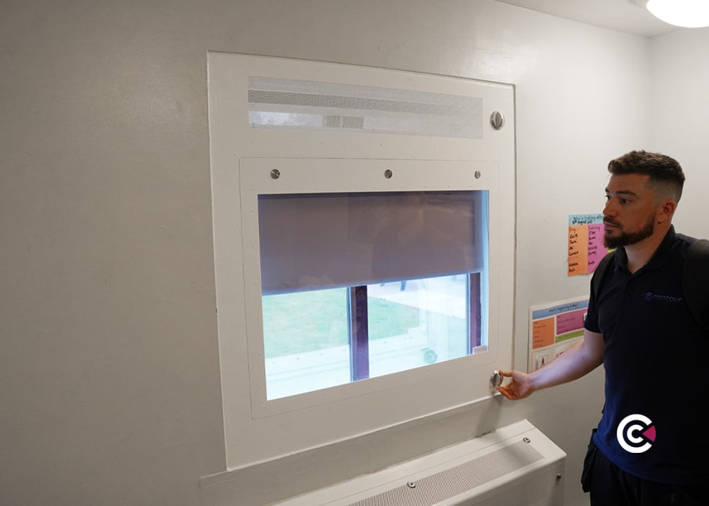 integrated blind unit
