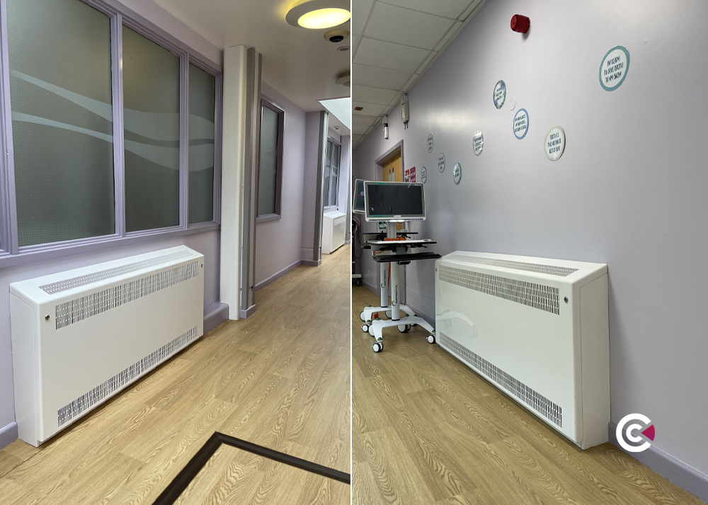 floor mounted radiator covers