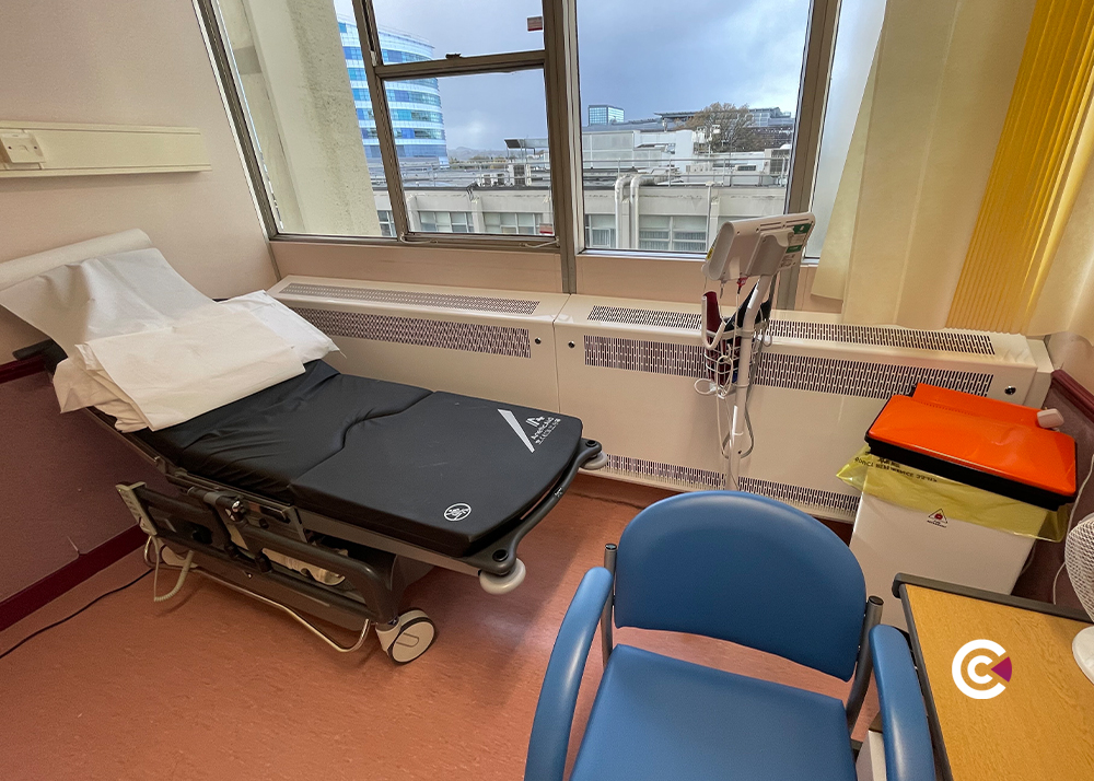 safe heating in hospital rooms