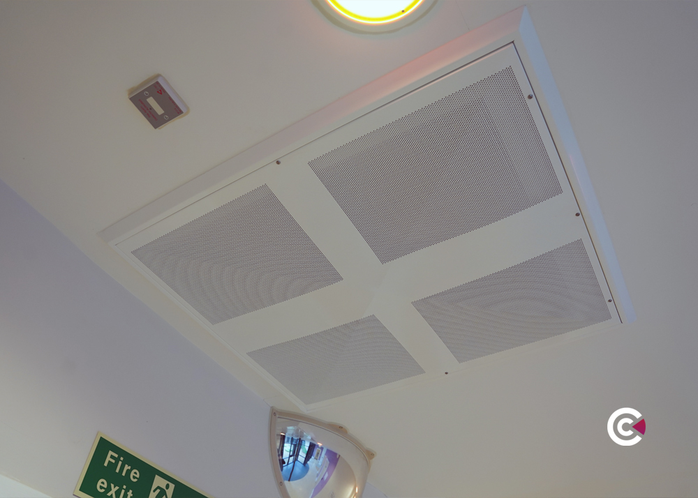 ventilation grille front access