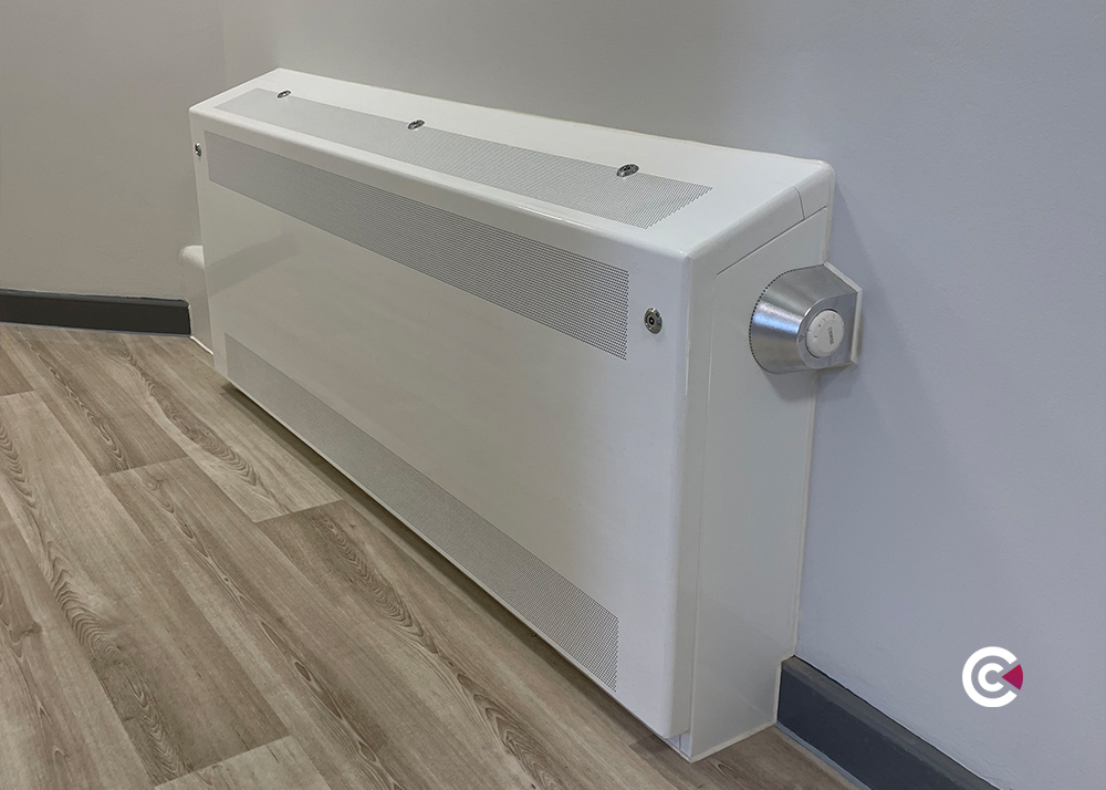 radiator floor mounted