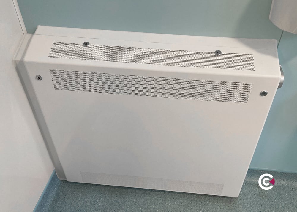 radiator floor mounted