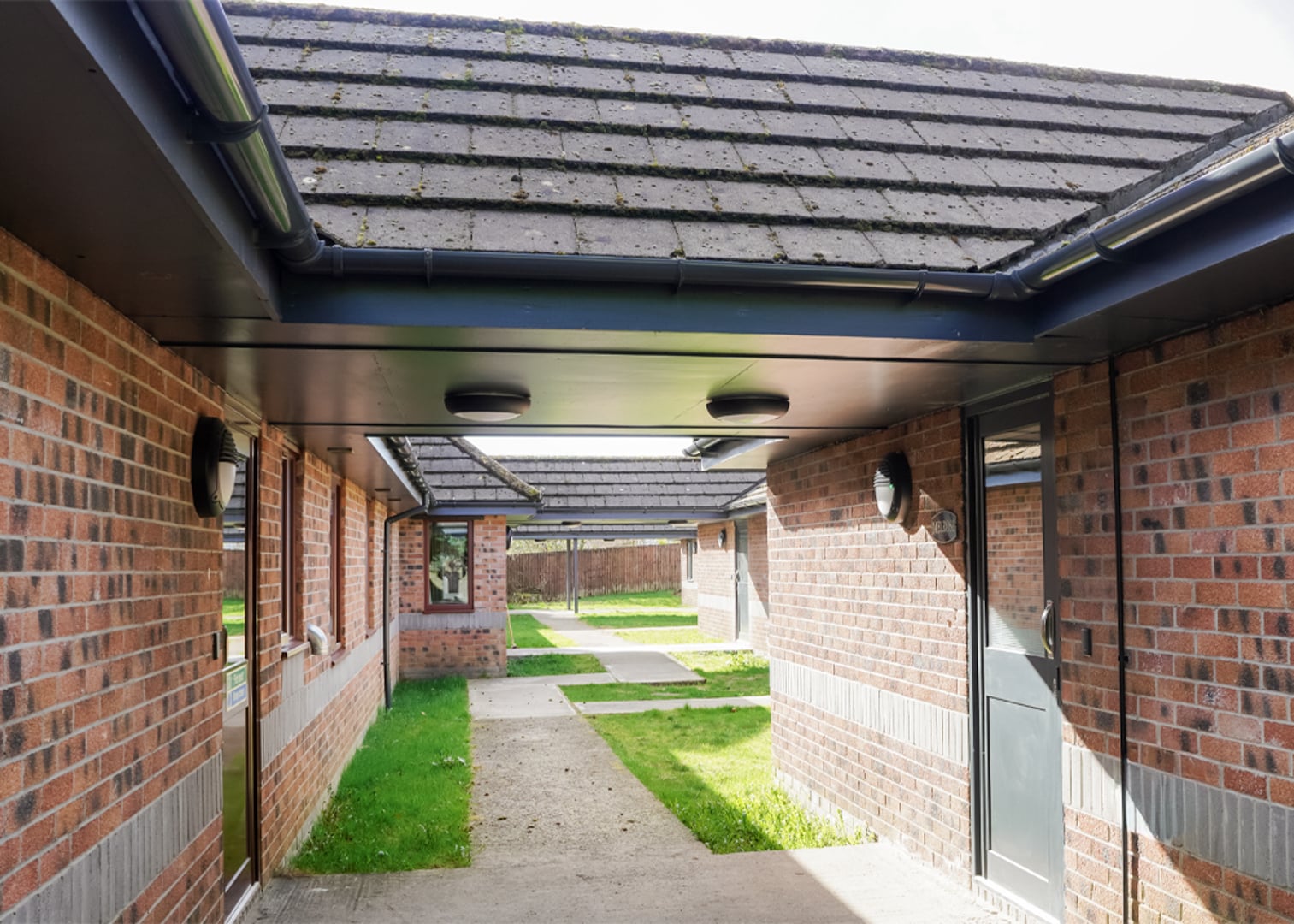 Priory Church Village Courtyard