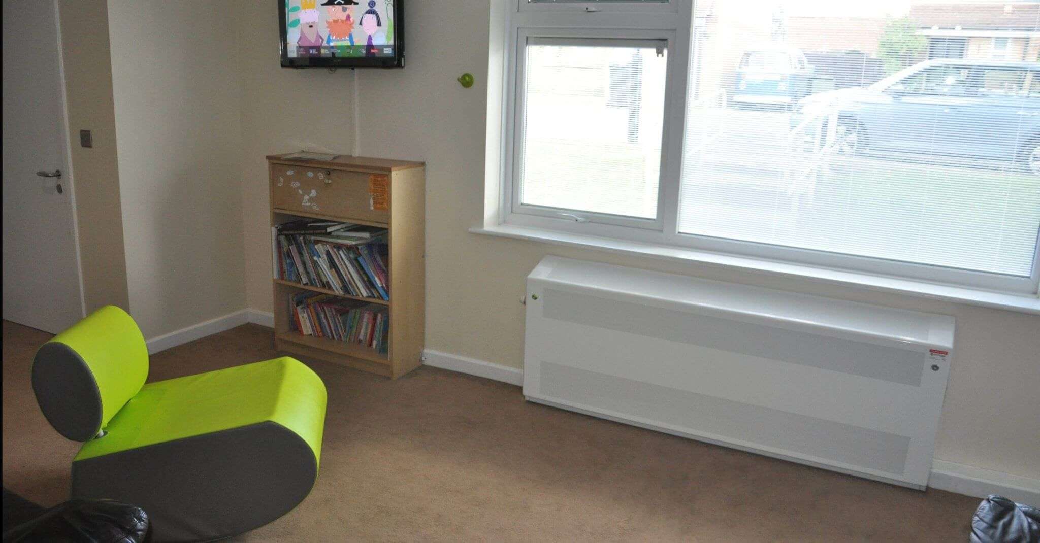 DeepClean IP3x anti-ligature radiators installed at children's resource centre