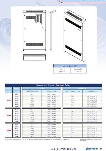 DeepClean - Vertical LST Radiator - Output Tables