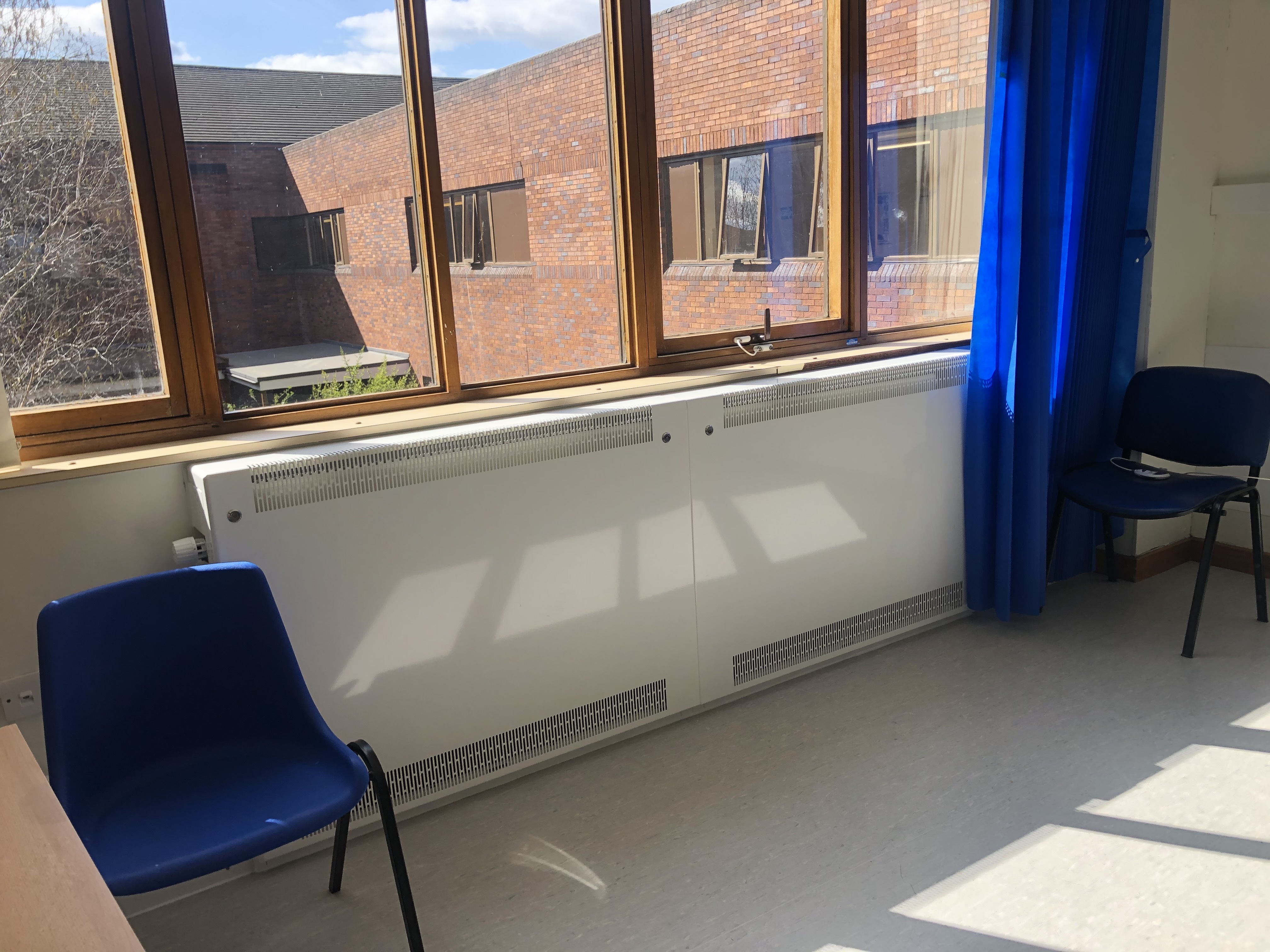 lst radiator in hospital room