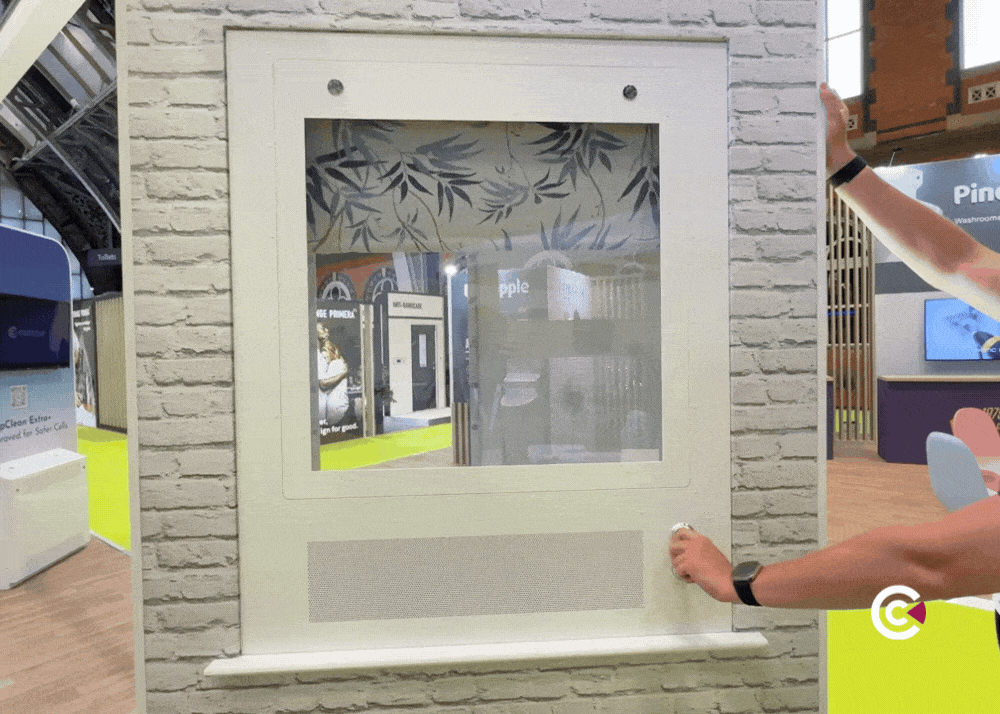 flush window frame