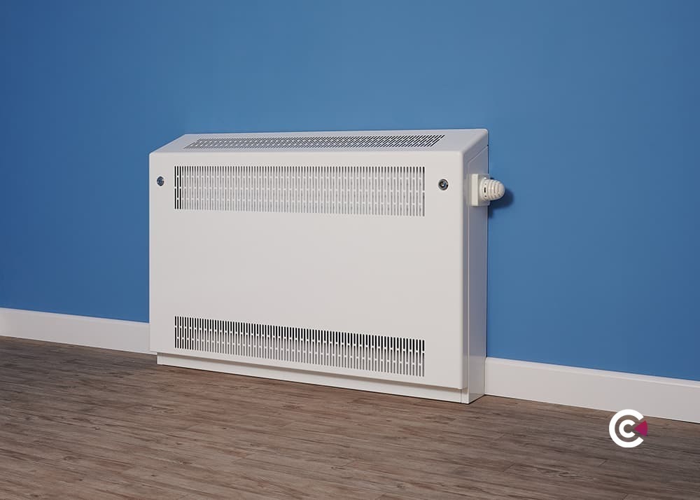lst radiator deepclean sloped top floor mounted