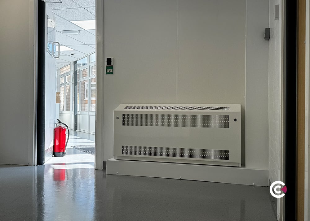 lst radiator sloping top