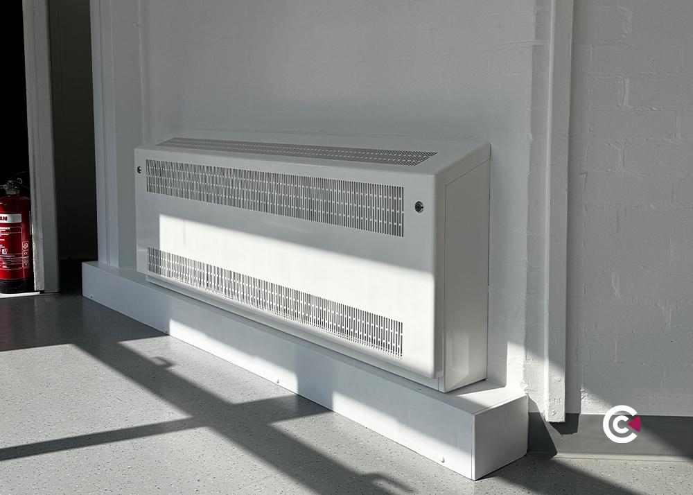 lst sloping top wall mounted radiator