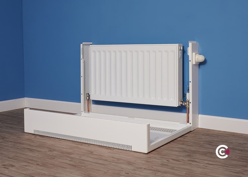 radiator cover triple fin