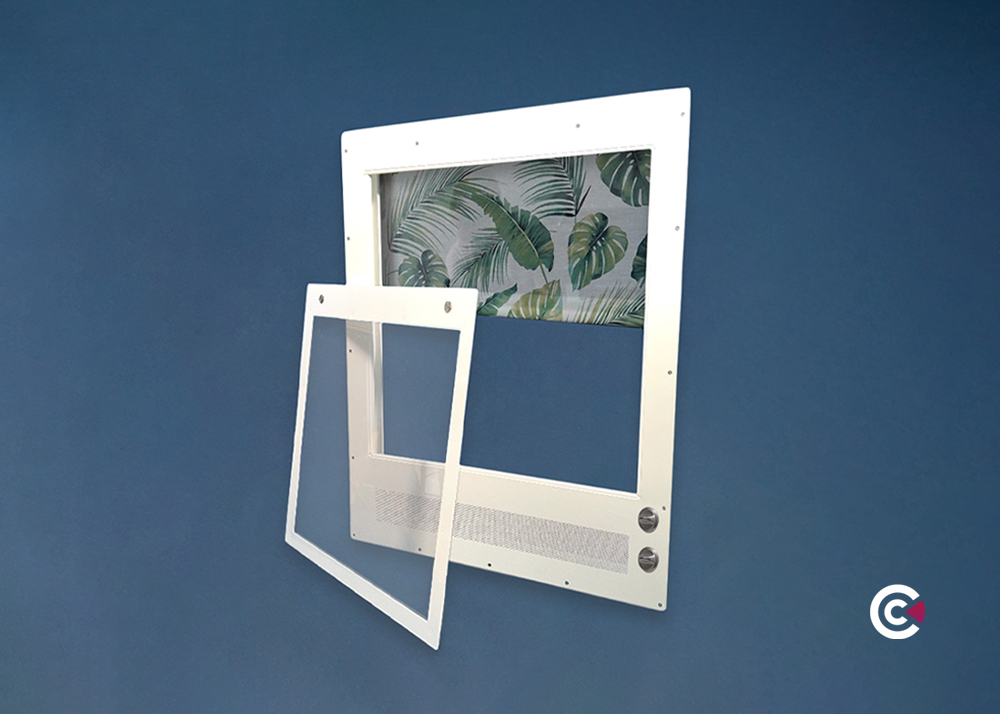 surface-mounted window guard