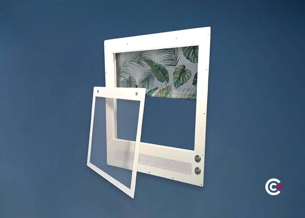 surface-mounted window guards