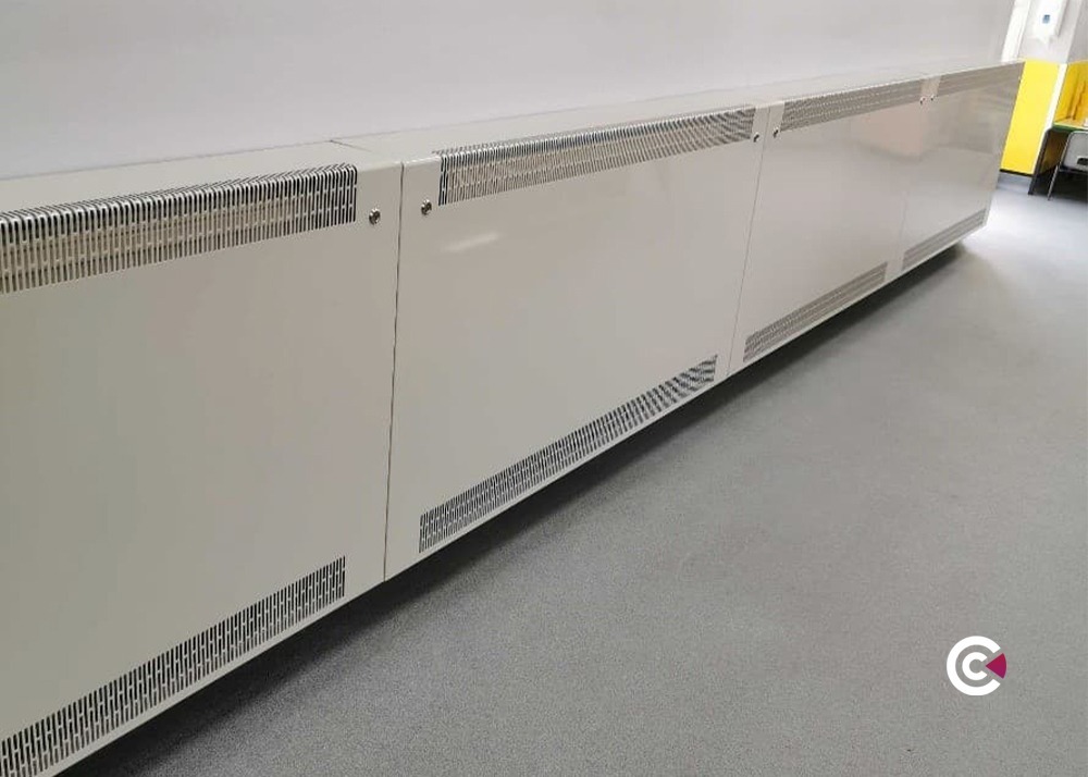 wall mounted flat top deepclean radiator cover